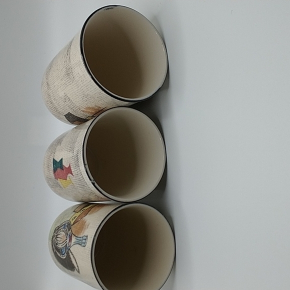 Vintage Royal Sealy Capri Cups Made in Japan Set of 3 - Picture 5 of 7